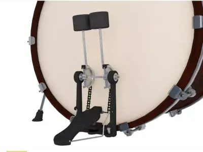 Drum kit 2 3D model
