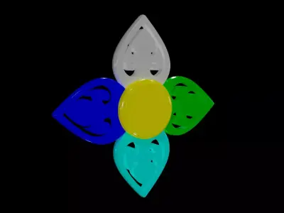 Kbach Khmer 01 3D model