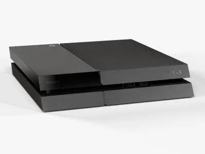 Sony PlayStation 4 Game Console Low-poly 3D model