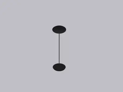 Marset Ginger P floor lamp Low-poly 3D model
