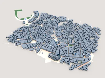 Teatro alla Scala Milan Italy 3D model