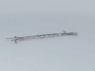 Morrison Bridge, Portland OR Free 3D model