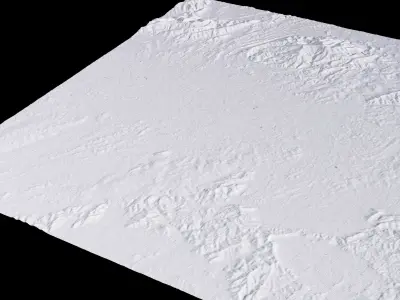 Liangshi China City Landscape 3D Model 3D model