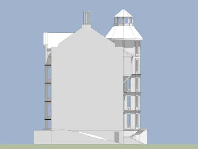 House-9 building 3D model