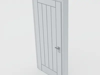 Doors and Handles 3D model