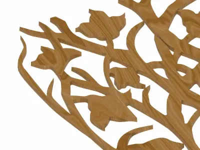 Decorative panel STL 3D model