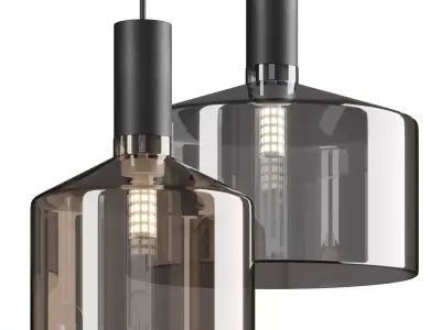 Tonin Casa SHADE Hanging lamp 3D model