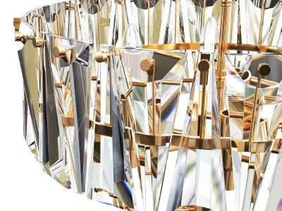 Hanging lamp puntes Low-poly 3D model purchase