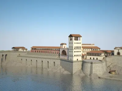 Villa Laurentina 3D model