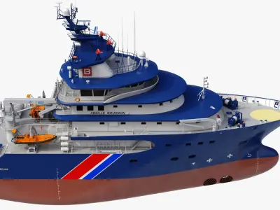  Abeille Bourbon Emergency Tow Vessel Salvage Tug 