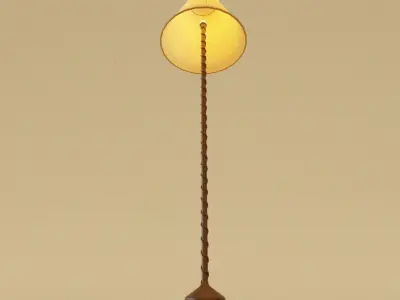 Vintage Floor Lamp II 3D model