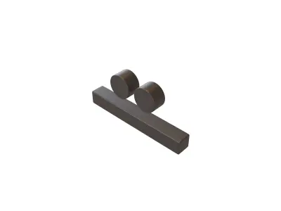 Maya Numerals 7 v1 001 Low-poly 3D model