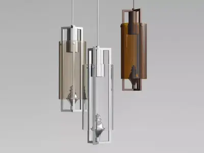 Tech Lighting Project Pendant 3D model