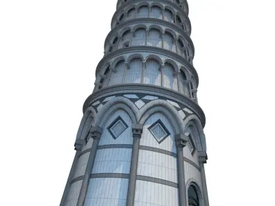 Leaning Tower of Pisa 3D model