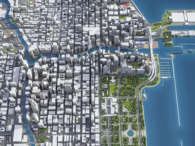 Chicago Metropolitan 3D Model Pack