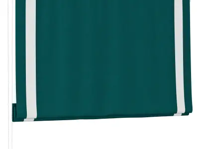 Roman Curtains 49 Loganova INDIGO CHEVALLE 2 SIDES BORDER 3D model