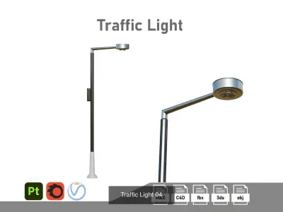 Traffic Lights Collection 3D Model Pack