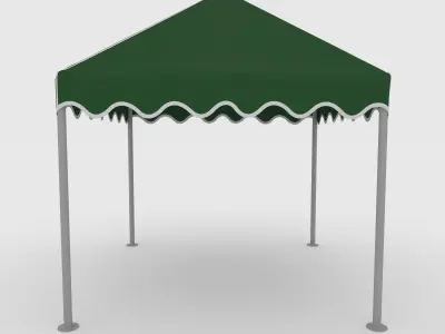 Gazebo Tent 12 250 cm X 250 cm 3D model
