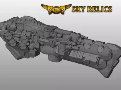 SKY RELICS - 10 TUNDRA HUNTER 3D print model