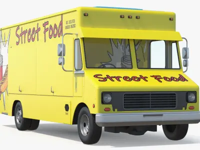  Urban Street Food Stand Truck Simplified 