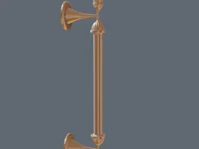Door handle 3D model