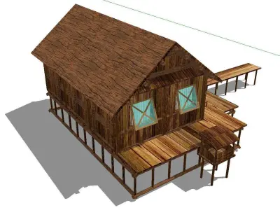 Creative Design-Holiday Cabin-038 3D model