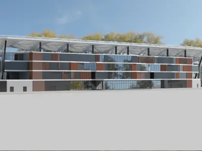 Bankwest stadium 3D model