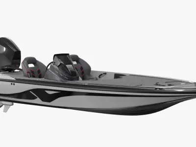  Outboard Sprint Powerboat White 