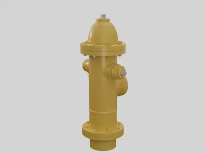 Fire Hydrant 11 - Safety and Emergency Equipment 3D model