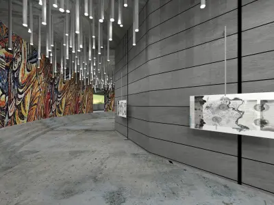 Buzludzha Monument Exterior and Interior Design 3D model