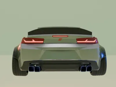 camaro ls dctm 3D model