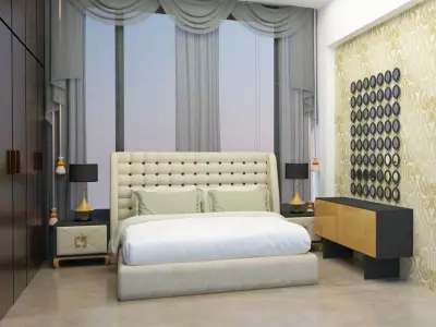 BEDROOM windows logo 3D model