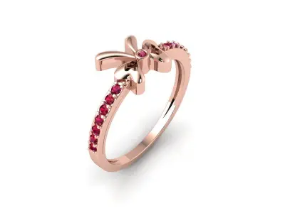Light Weight Collection Ring 3d Model and Render 3D print model