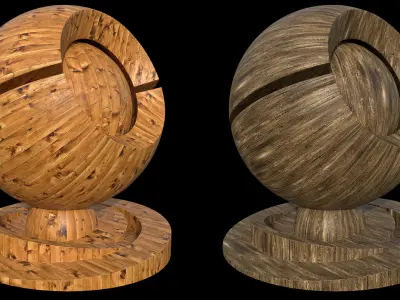 150 Unique Wood Smart Material Bundle Texture