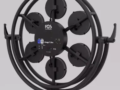 Stage Light Floor Lamp vintage 3D model