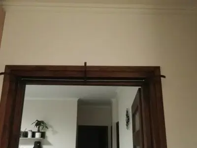 christmas garland holder door 3D print model