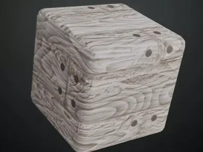 Weathered Grey and White Wood Planks PBR Seamless Texture