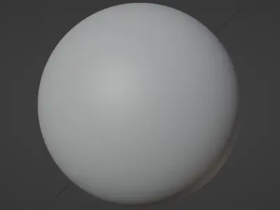 Earth-like Planet with Forests and Mountains 3D model