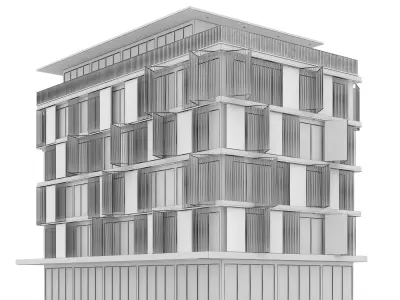 Office building Barnican 3D model