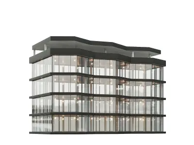 Office house building 8 3D model