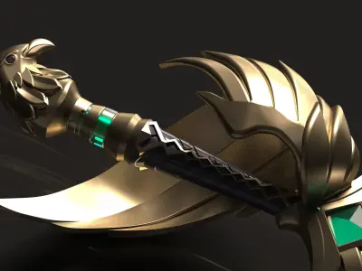 Genshin Impact - Favonius Sword - 3d file st 3D print model