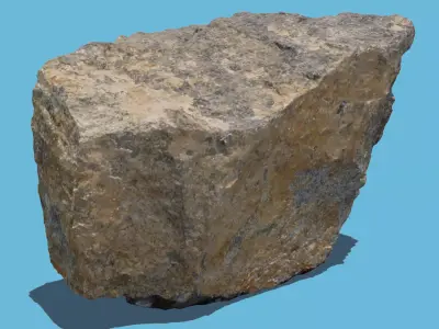 Classic Rock 3D model