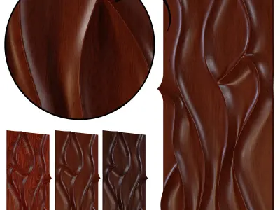 Wooden Wall Decoration 02 Texture