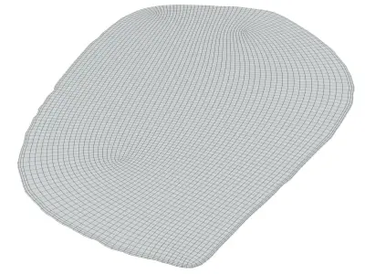 Rug The Mountain Heath 3D model