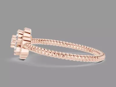 Light Diamond Ring 3D print model