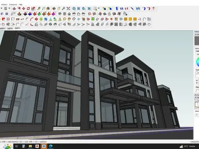 Villa 3d model free download 3D model