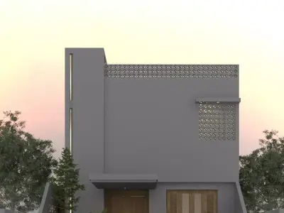 REALISTIC EXTERIOR HOUSE 3D model purchase