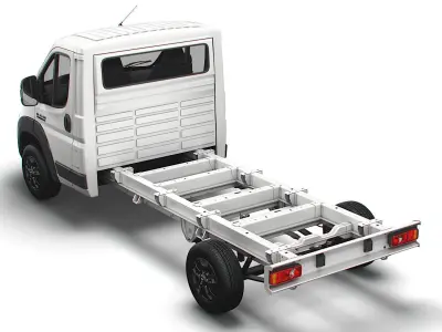 RAM Promaster Chassis Truck 3800WB 2022 3D model