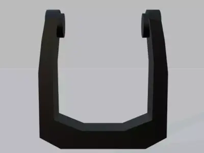 Moving head arm 1 A English Ver Free low-poly 3D model