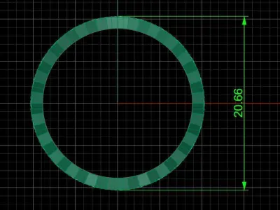Jewelry ring 439 3D print model